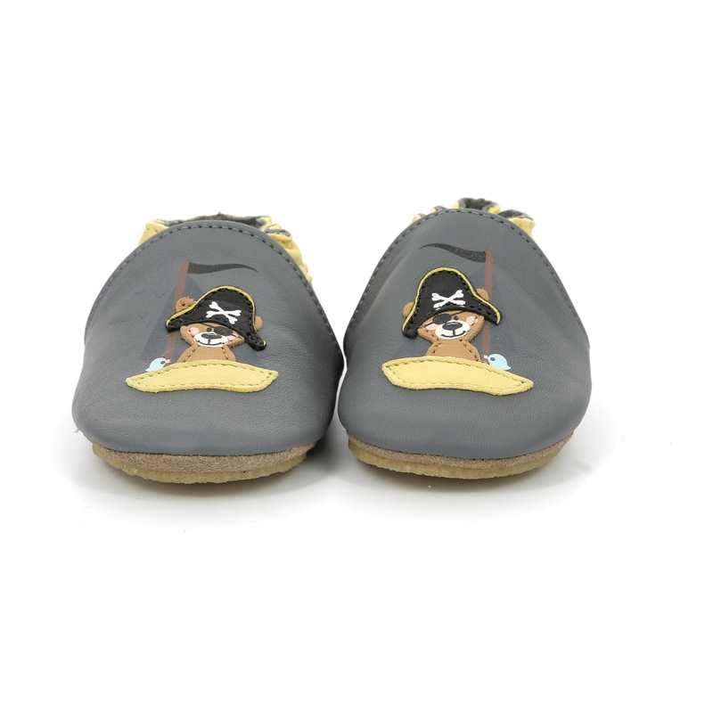 Chaussons cuir tannage vegetal Sea Bear Crp