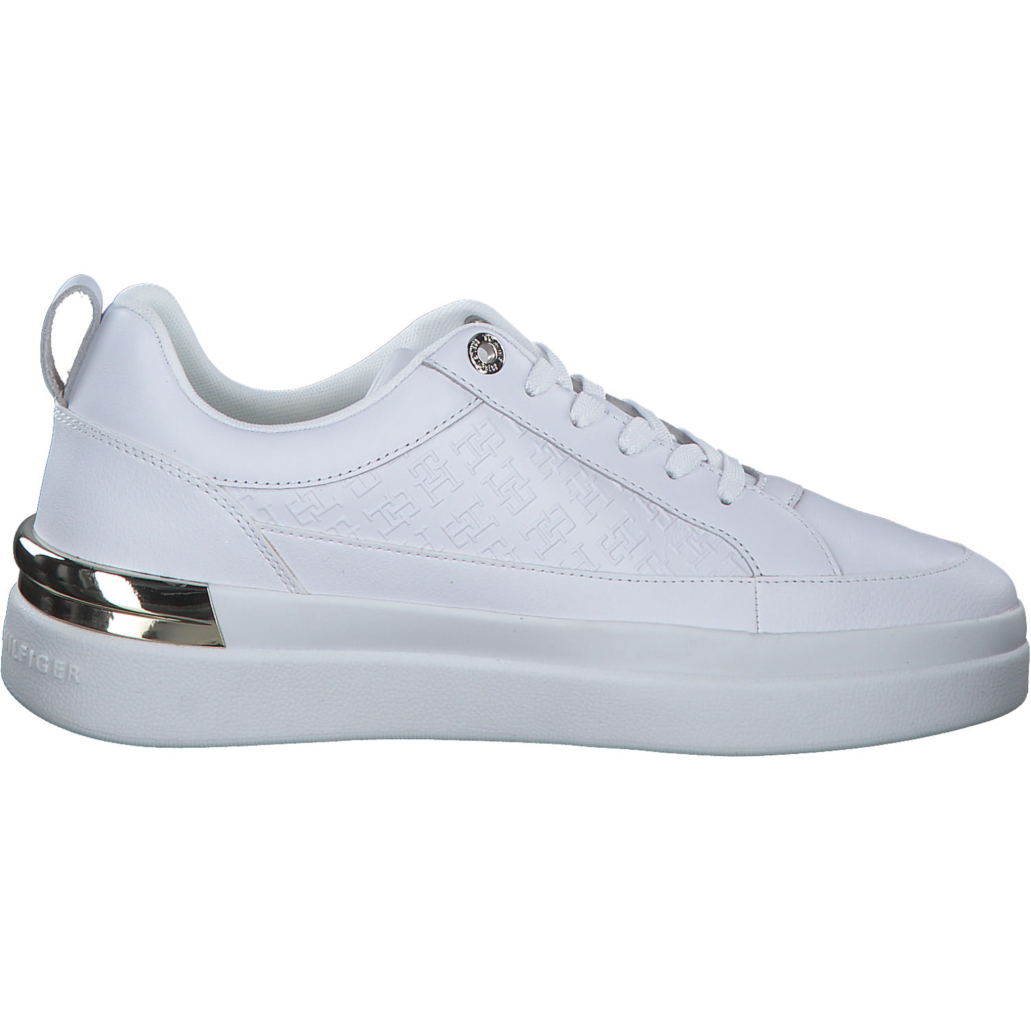 Tommy Hilfiger FW0FW07808, Schnürschuhe, Damen, Weiß