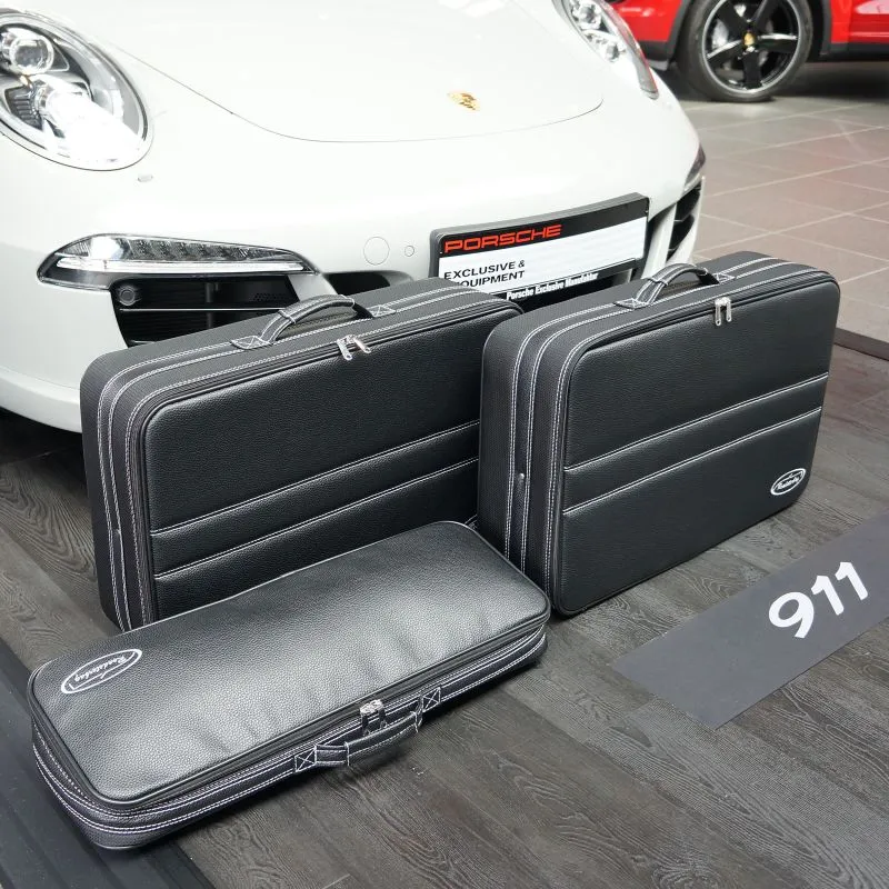 Roadsterbag Kofferset Porsche 911 (991) Allrad\/Turbo 101 Liter 3-tlg.