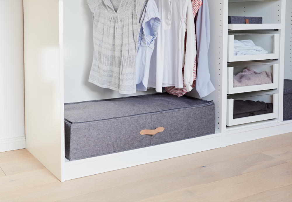 Unterbettkommode Premium Grau