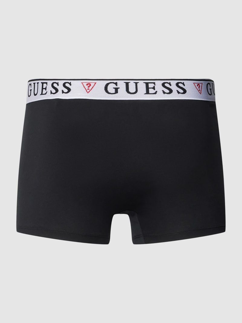 Trunks mit elastischem Bund Modell 'BRIAN HERO' im 3er-Pack in weiß