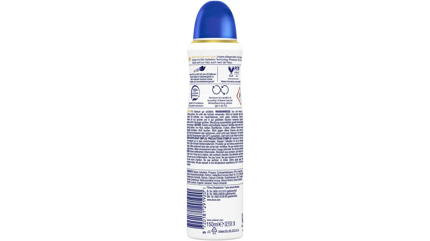 Dove Deo-Spray Antitranspirant Advanced Care Original 150 ml