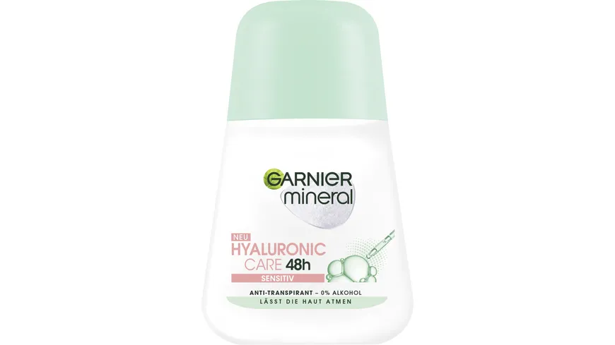 Garnier Mineral Deo Roller Hyaluronic Care 50 ml