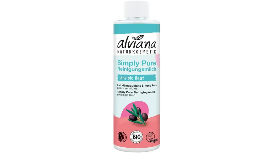 alviana Simply Pure Reinigungsmilch 200 ml