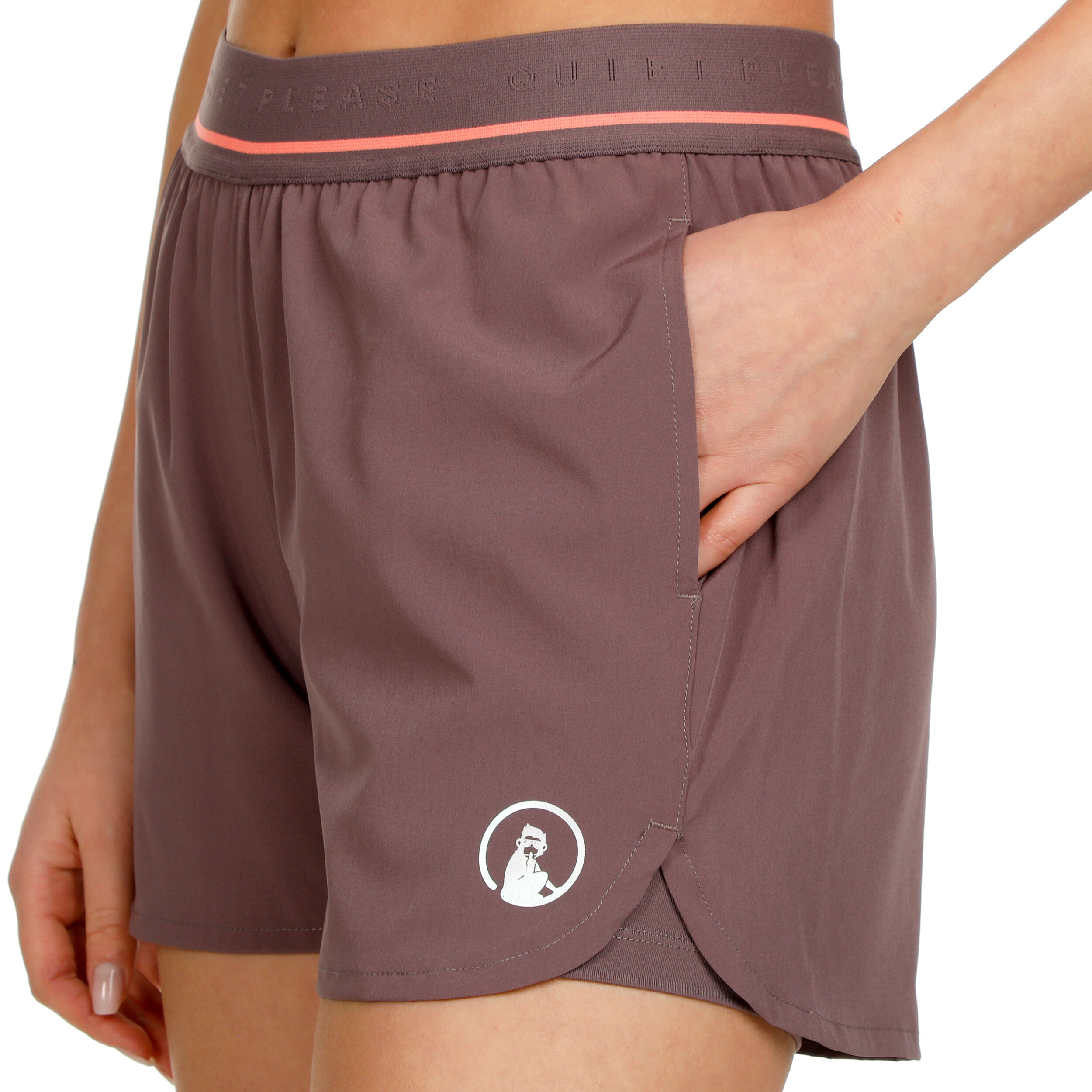 Match Shorts Damen - Lila