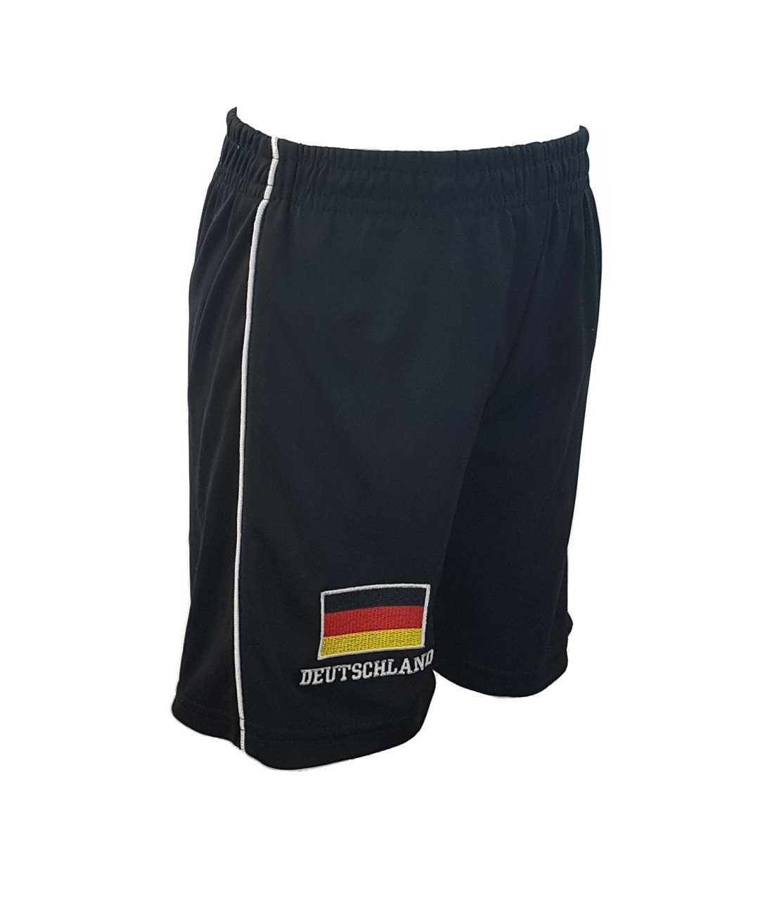 Hessis Fußballtrikot Fan Set Deutschland Germany Trikot + Shorts js882 (T-Shirt + Shorts)