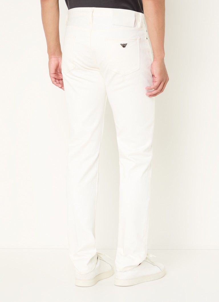 Blugi skinny Emporio Armani cu imprimeu distressed colorat