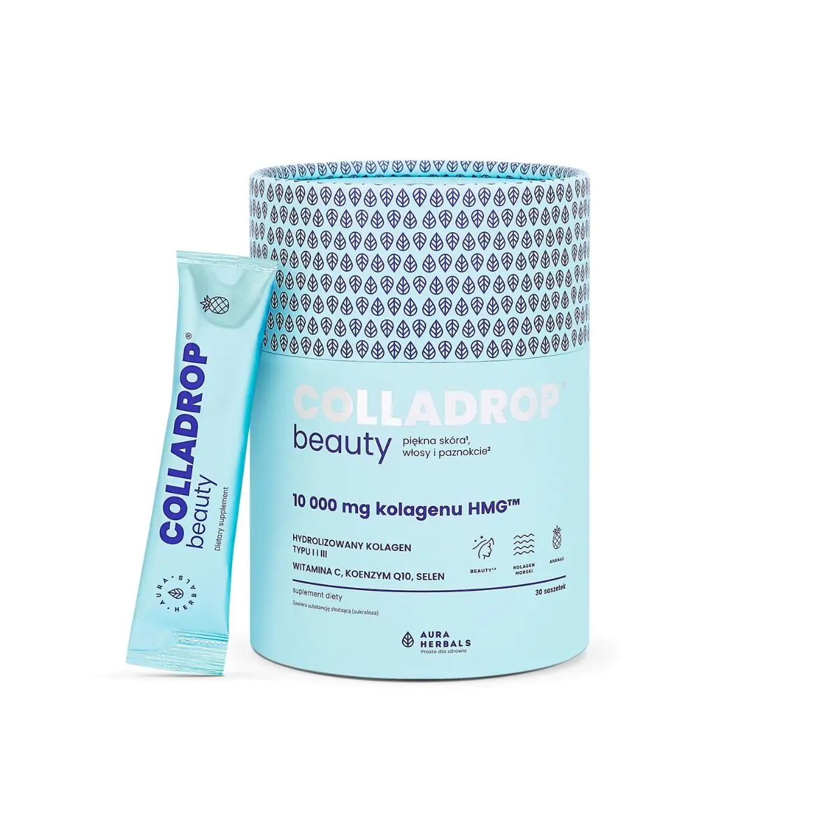 Colladrop Beauty Collagen HMG 10000 mg φακελάκια ανανά