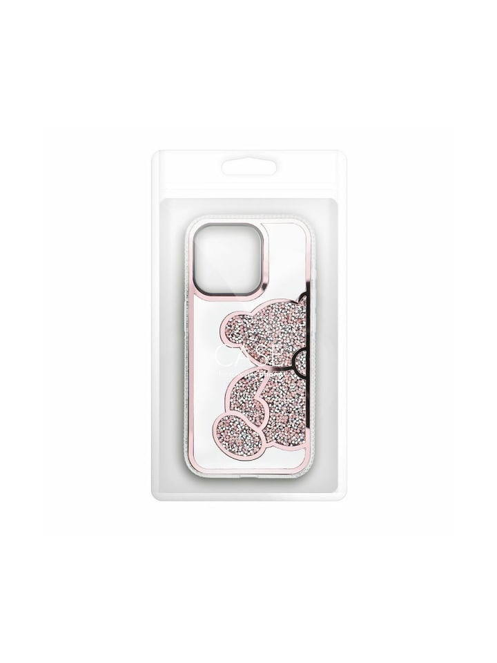 COFI 1453 Teddy Bear Handyhülle kompatibel mit iPhone 16 Pro Max Pink in Pink günstig kaufen onesize