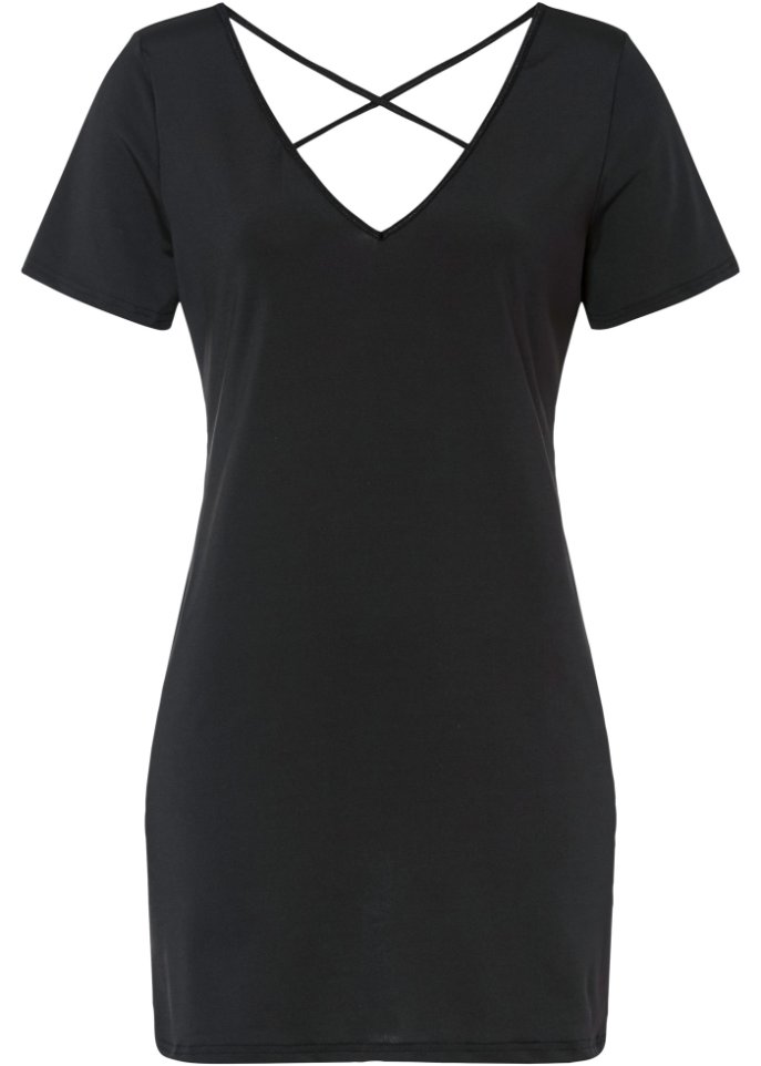 Kleid mit transparentem Rücken aus Spitze