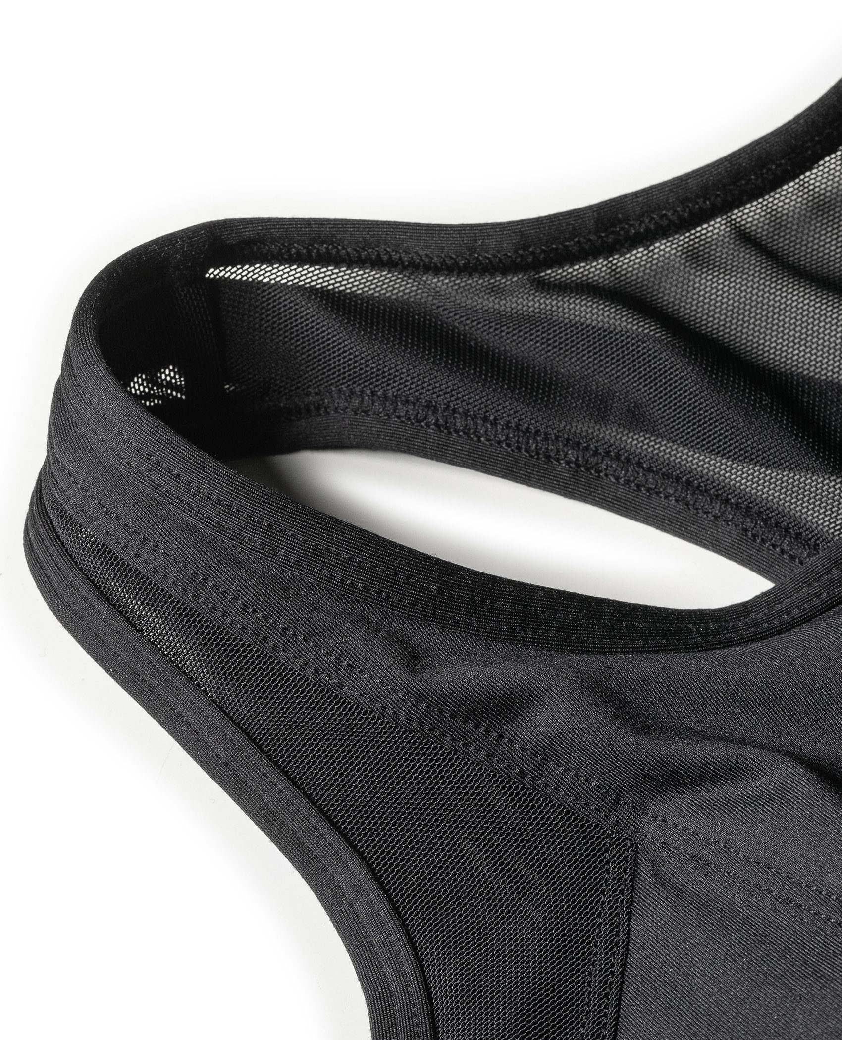 Yvette Sport-BH mit YKK Reißverschluss vorne, Mesh Ringerrücken, E100556A19