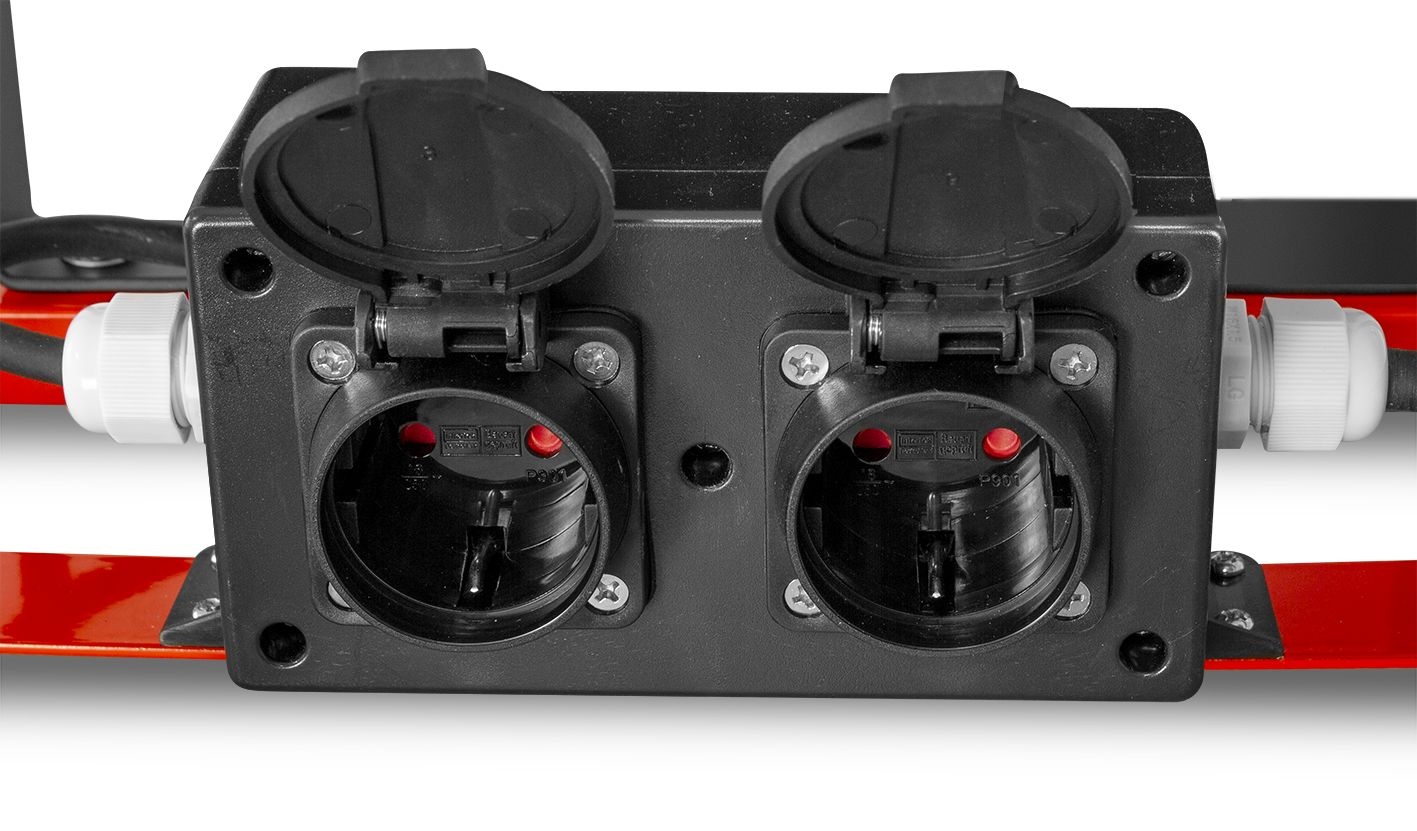 Metal Works 105272046 LCS80P Stald byggelampe 80W med 2 fatninger