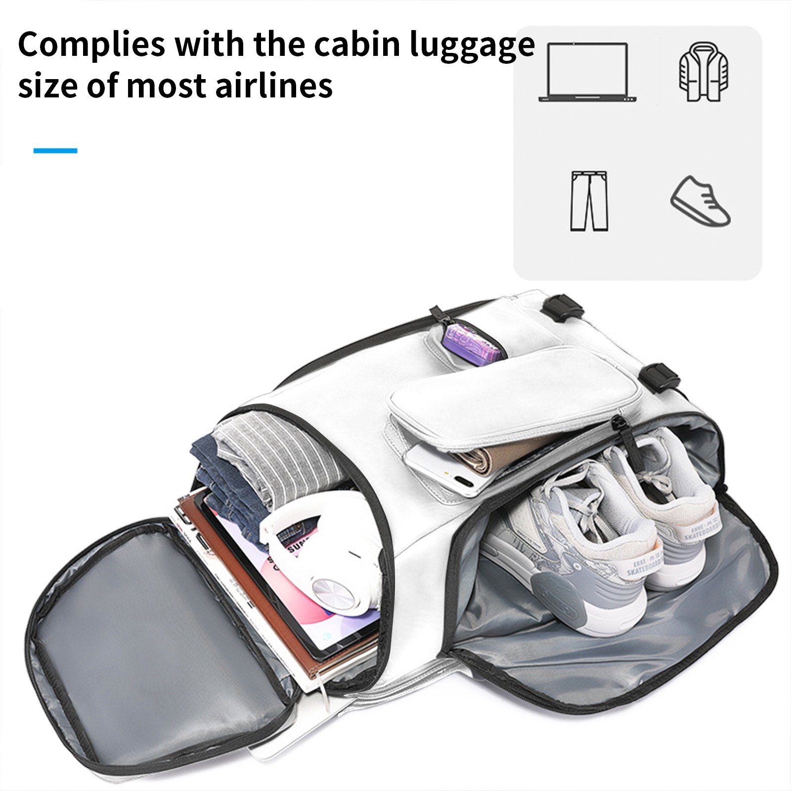 OKWISH Reiserucksack Laptoprucksack Laptop Rucksack Rucksäcke Freizeitrucksack Laptoptasche (Leder Reisen Notebook Laptop Tasche Schule Uni Rucksack Handgepäck, Schulrucksack, Sportrucksack, mit Schuhfach, Backpack mit Laptopfach), für Herren Damen J
