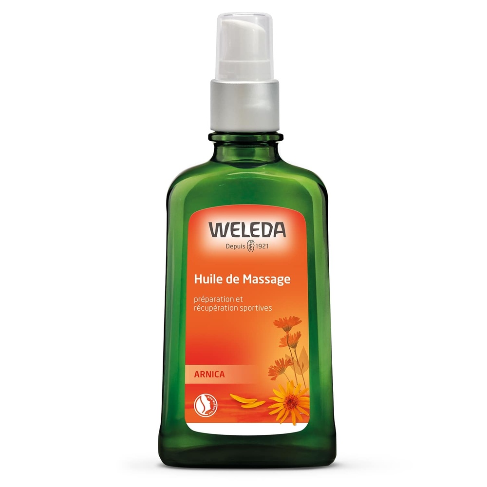 WELEDA Arnica Huile de Massage - 100 ml (flacon pompe) Huiles