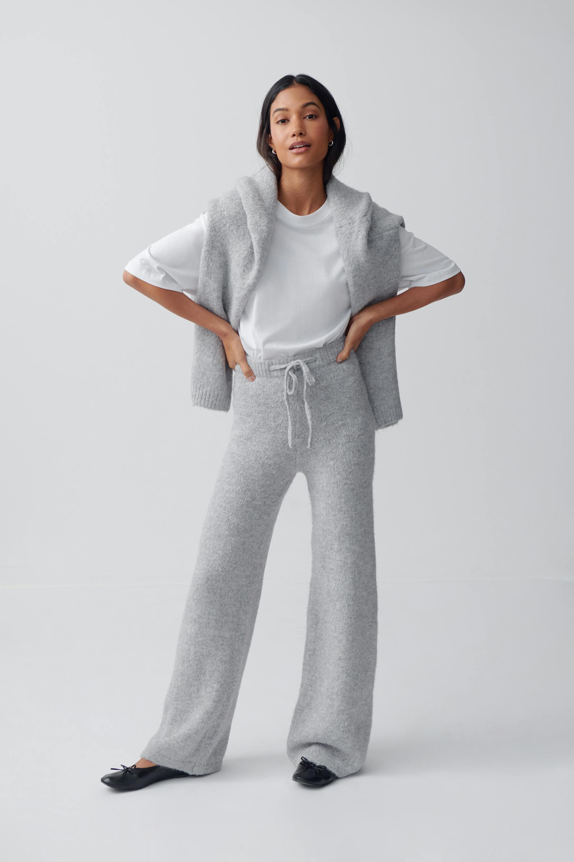 Knitted trousers