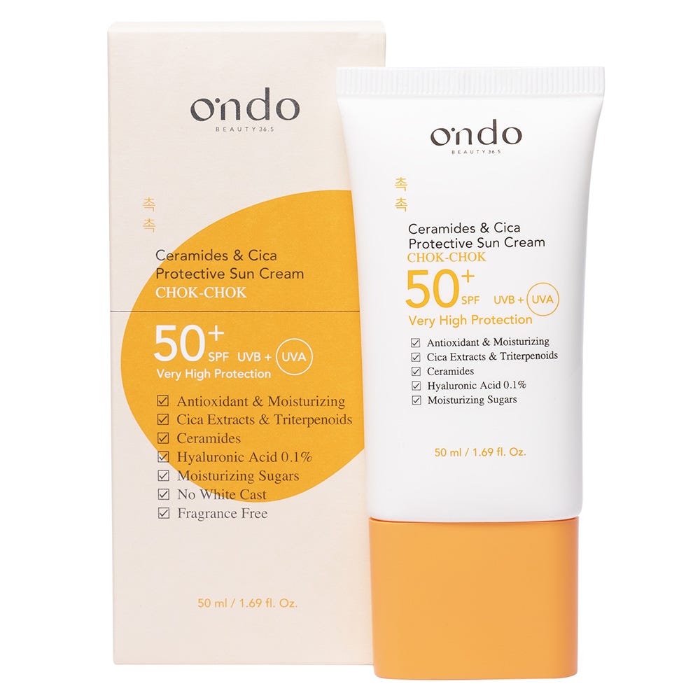 Ondo Ceramide & Cica Protective Sun Cream 50 ml