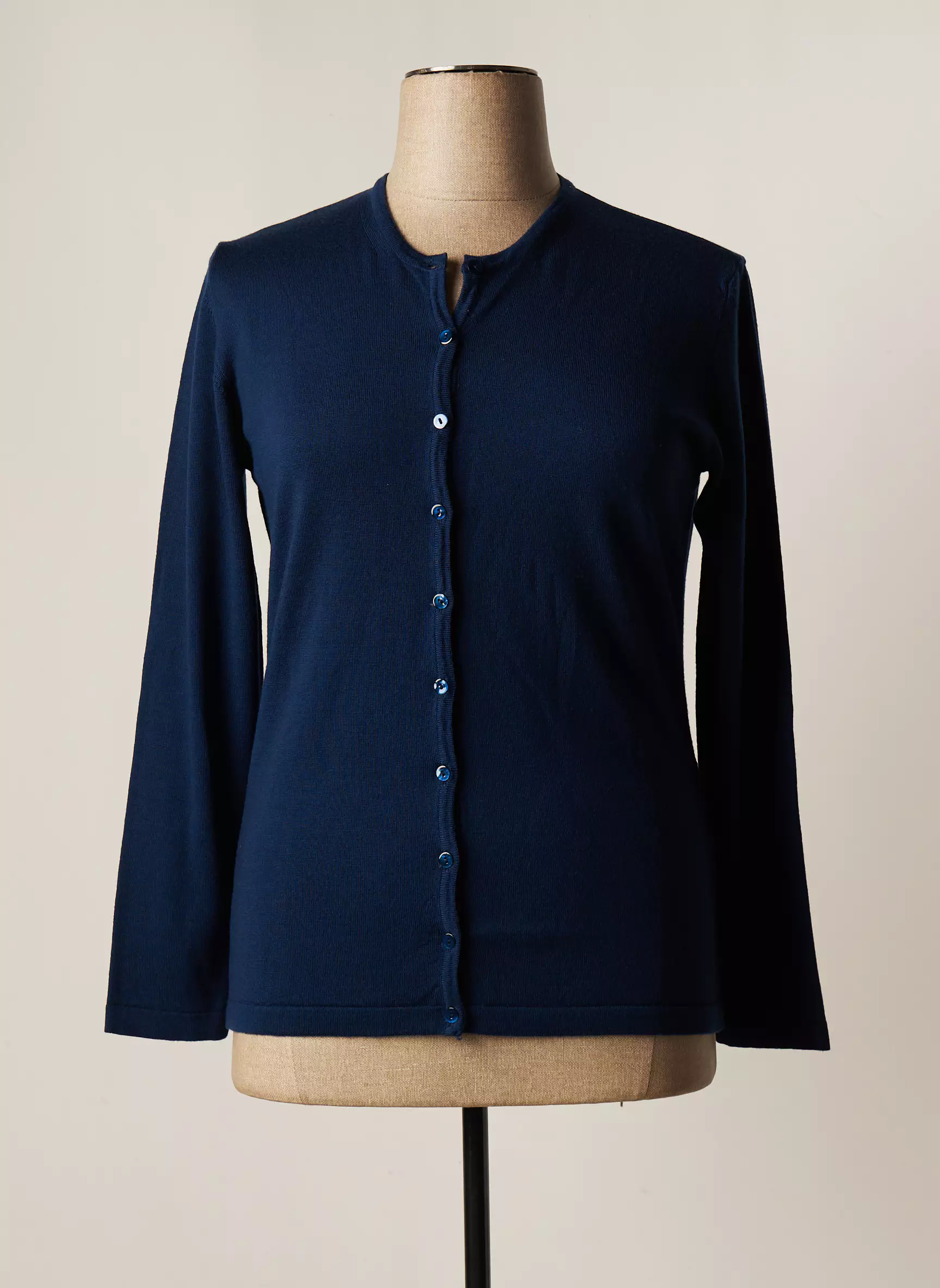 Giulia B  Cardigans Femme couleur bleu
