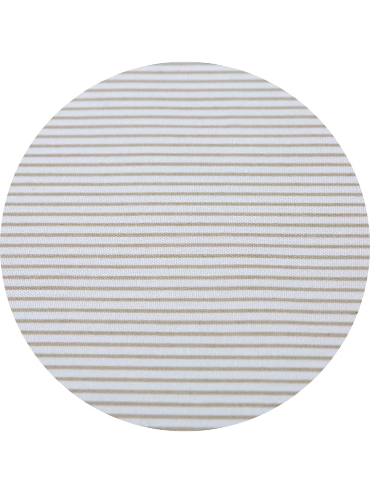 Alvi faltbare Reisebettmatratze für Baby & Kinder Exklusiv in Stripes Beige günstig kaufen 60x120 cm