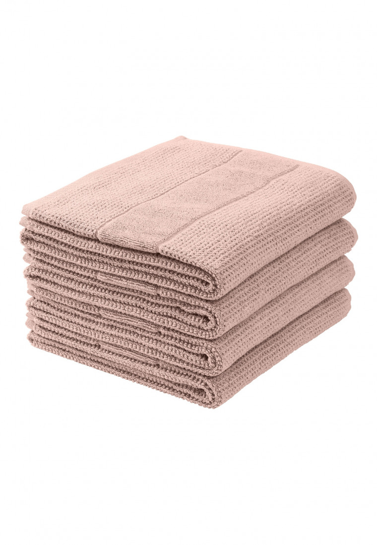 Handtuch 4er-Pack 50x100 cm zartrosa - SCHIESSER Home