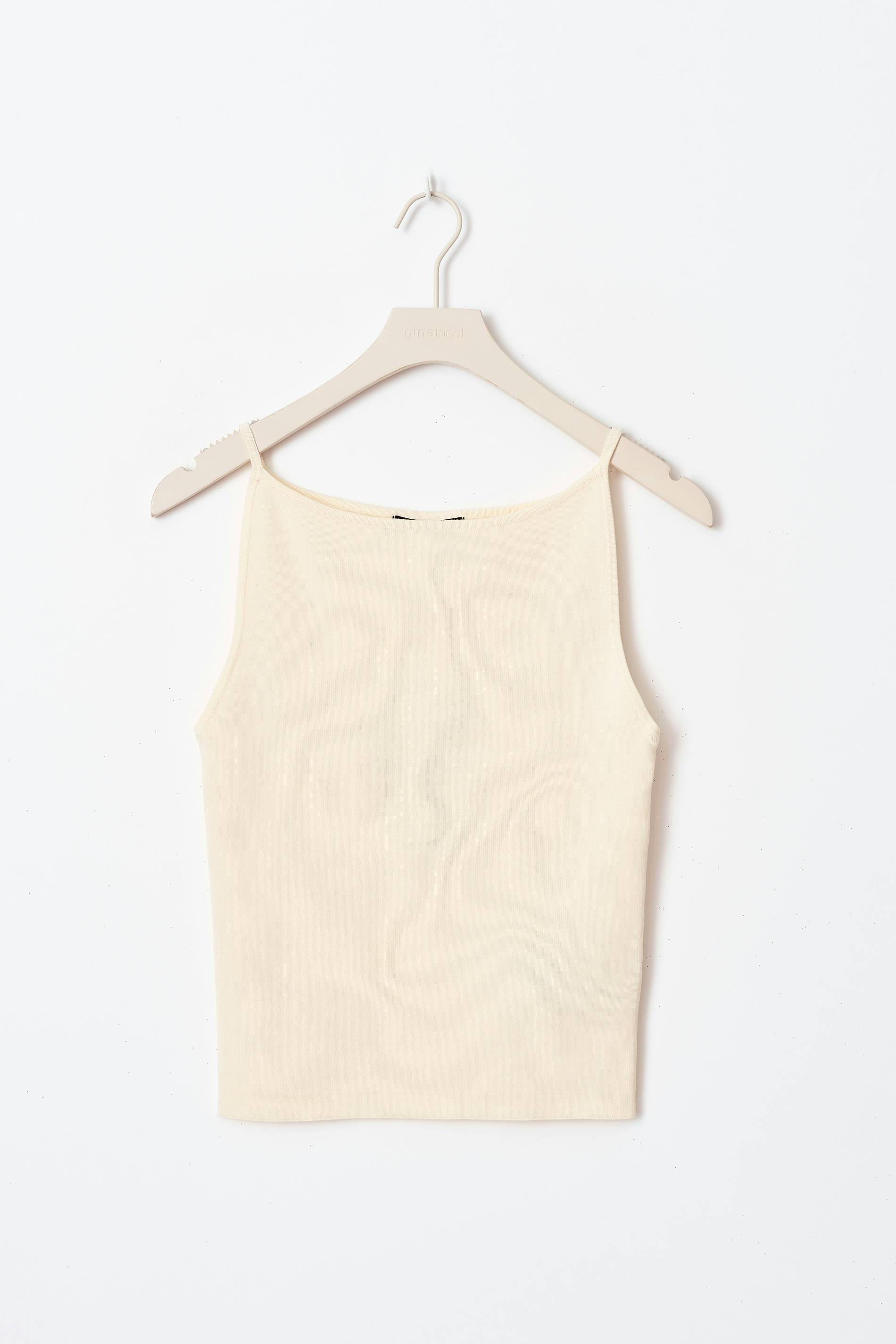 Knitted strap singlet