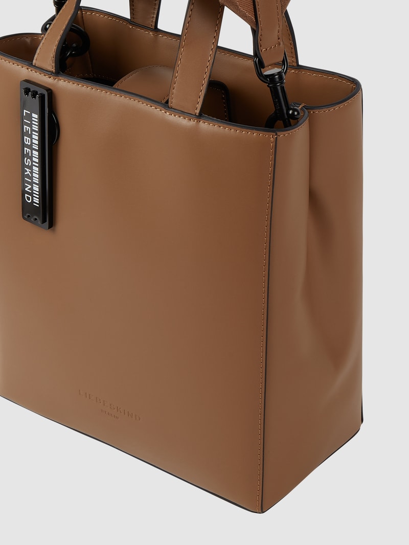 Tote Bag mit verstellbarem Schulterriemen in camel