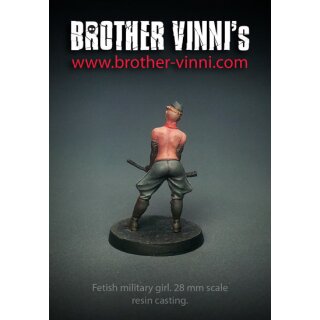 Fetish Military Girl (28 mm)