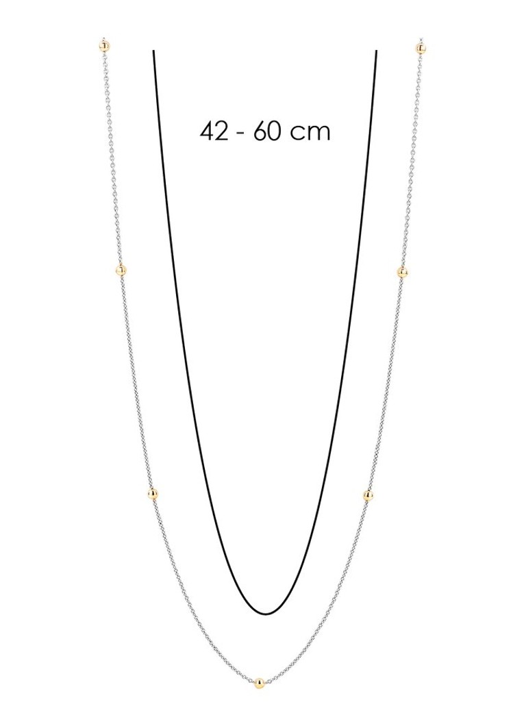 TI SENTO - Milano Gold-plated necklace 3932SY