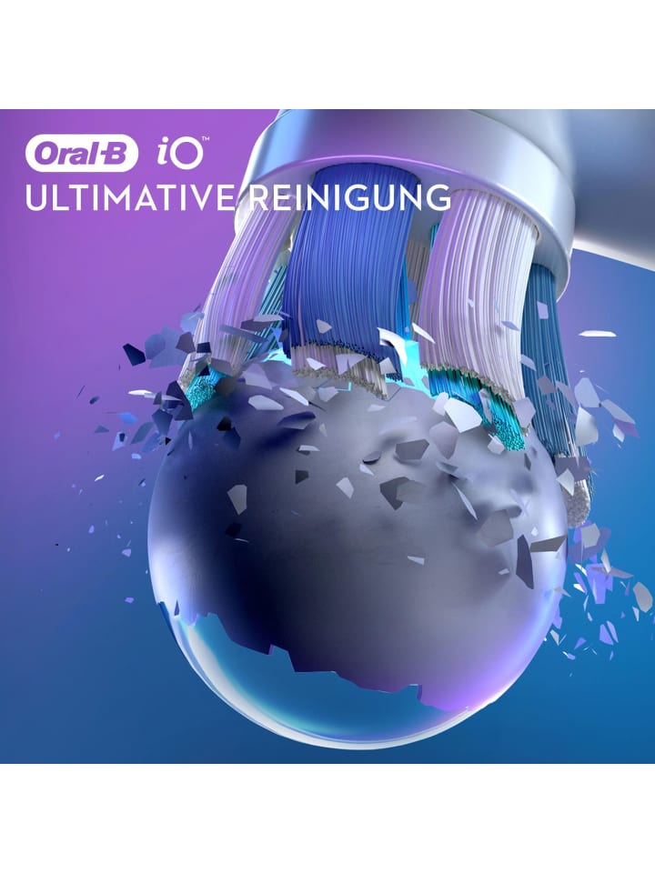 Oral-B 2 er-Set iO Ultimative Reinigung 2er Aufsteckbürsten weiß in Weiß günstig kaufen onesize