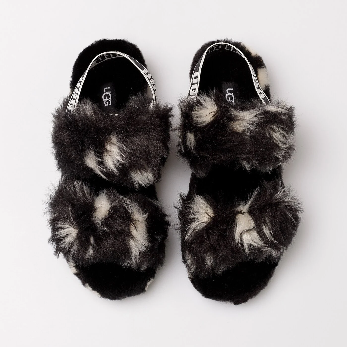 UGG OH YEAH SPOTS Schwarz