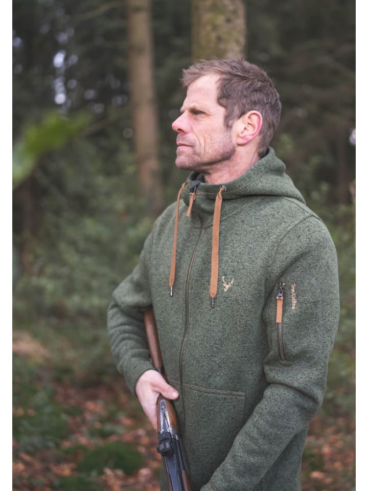 Tom Collins Strickfleecejacke Vazabi in trachtengrün günstig kaufen
