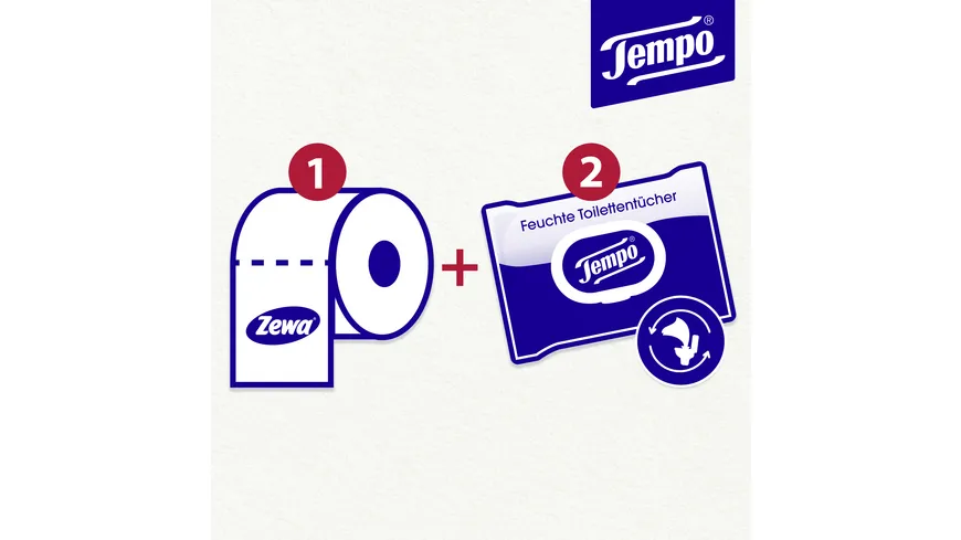 Tempo Feuchtes Toilettenpapier Sanft & Sensitiv Aloe Vera