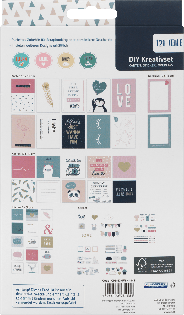 Kreativset DIY Everyday, 1 St