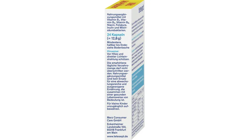 tetesept Proflora Darm Aktiv-Kulturen Kapseln 24 Stück