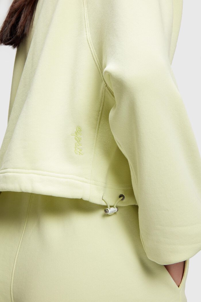 Cropped Sweatshirt mit Delfin-Patch