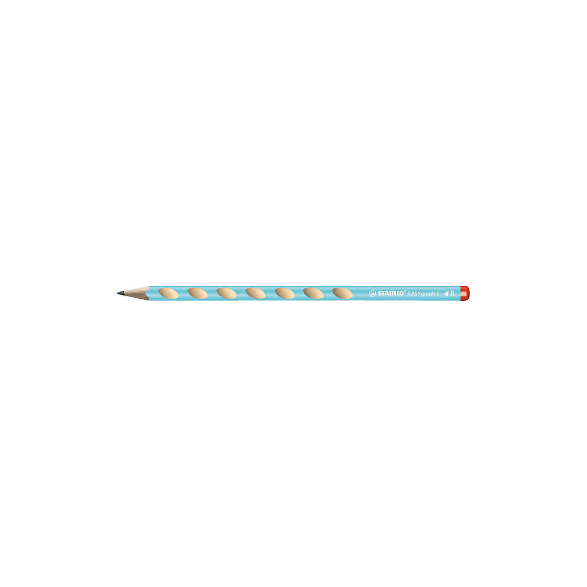 Dreikant-Bleistift EASYgraph Start Set Rechtshänder blau, 4-tlg.