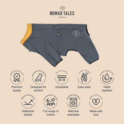 Nomad Tales Spirit Hundeoverall Atlantic
