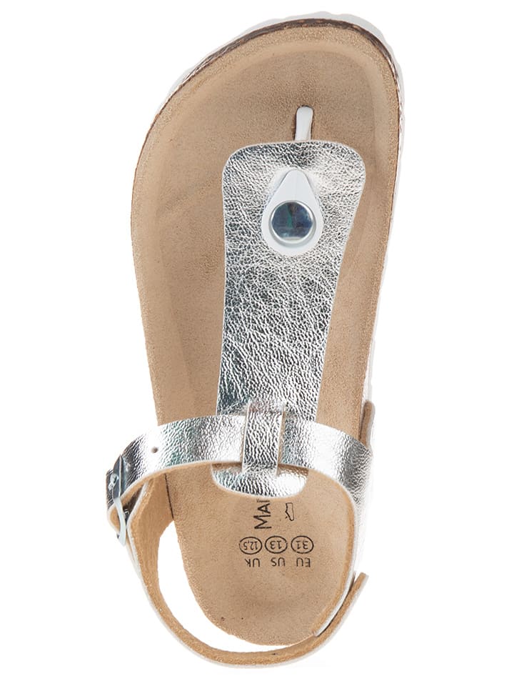 BIO PINGÜIN Sandalen in Silber günstig kaufen