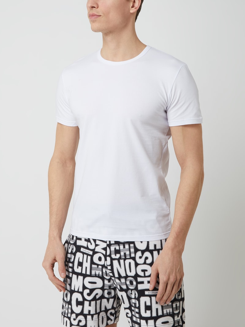 T-Shirt im 2er-Pack in weiß