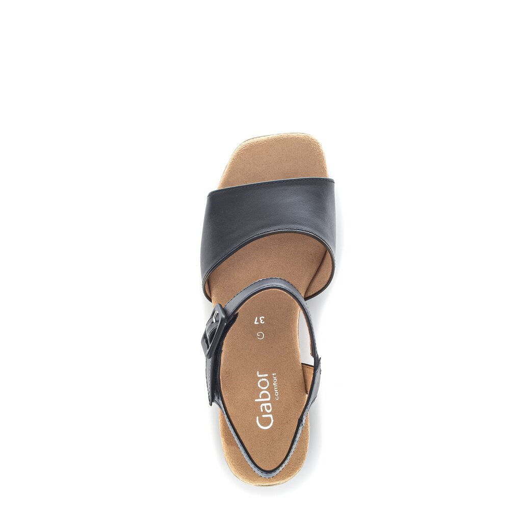 Gabor comfort Plateau Sandale schwarz