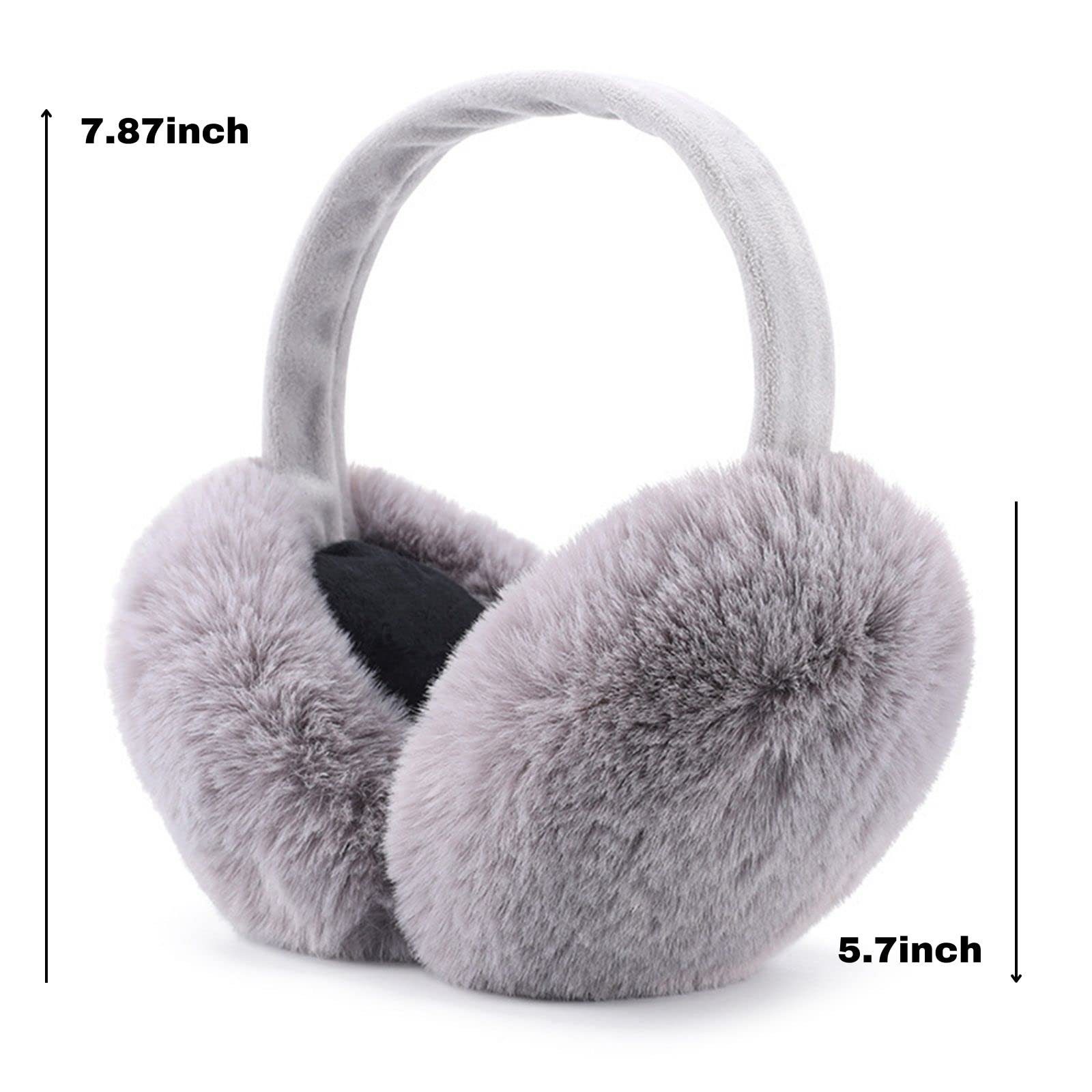 YYV Ohrenwärmer Ohrenschützer für Damen - Winter-Ohrenwärmer (1-St) Weiche warme Fleece Ohrenschützer