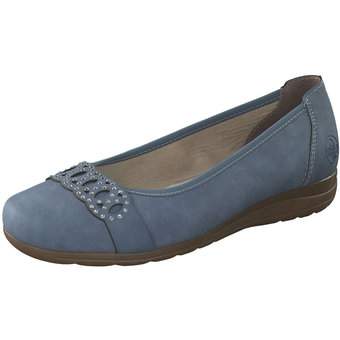 Rieker Ballerina in blau