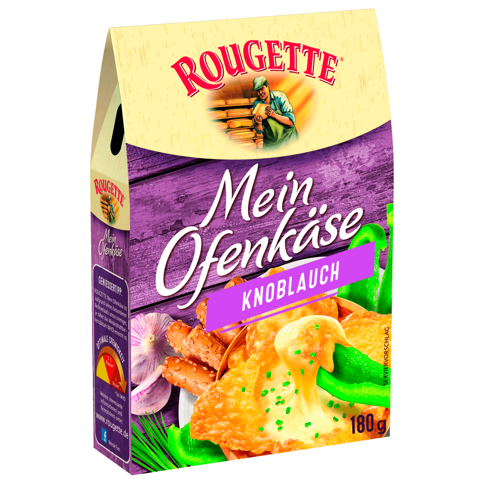 Rougette Ofenkäse Knoblauch 180g