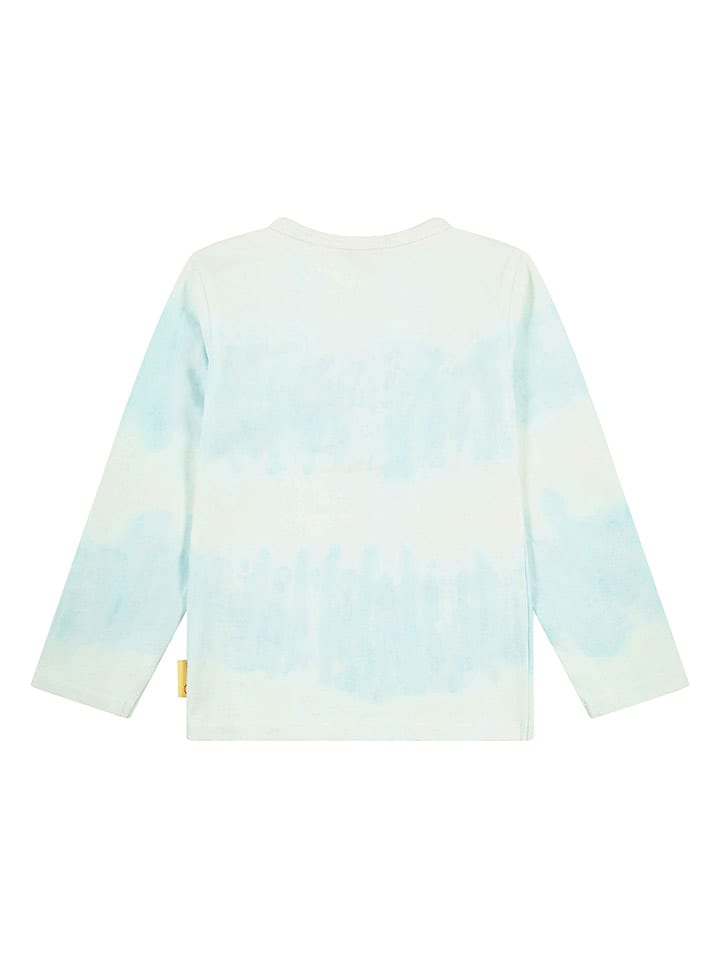Steiff Longsleeve in Hellblau/ Creme günstig kaufen