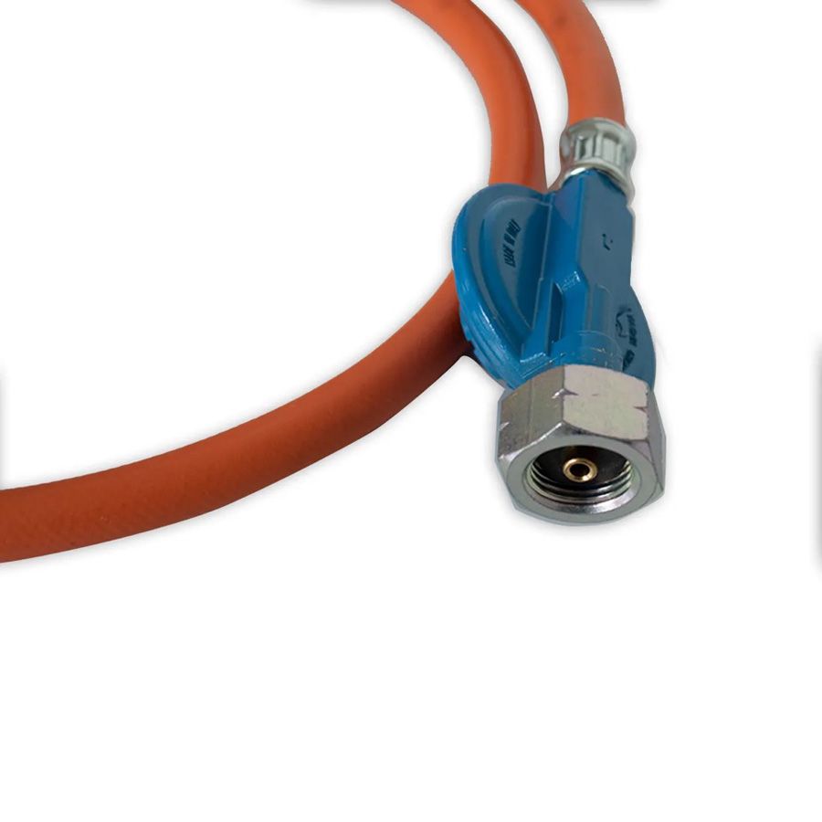 nomadiQ Verlängerter Gasschlauch große Gasflasche 30 mbar