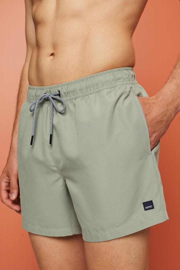 Unifarbene Badeshorts