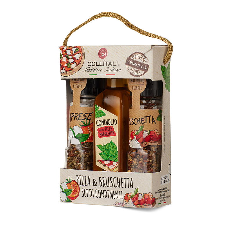Lea Gavesett 3-pk pizza & bruschetta