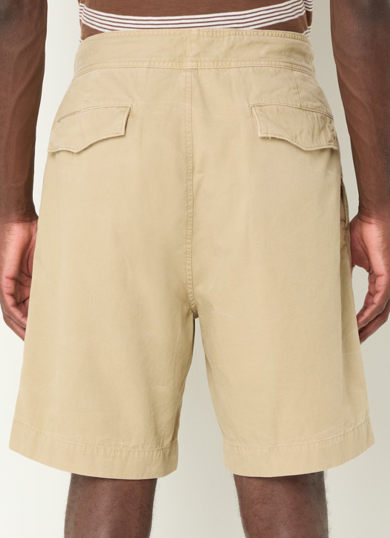 Pantaloni scurți drepți cu curea Ralph Lauren