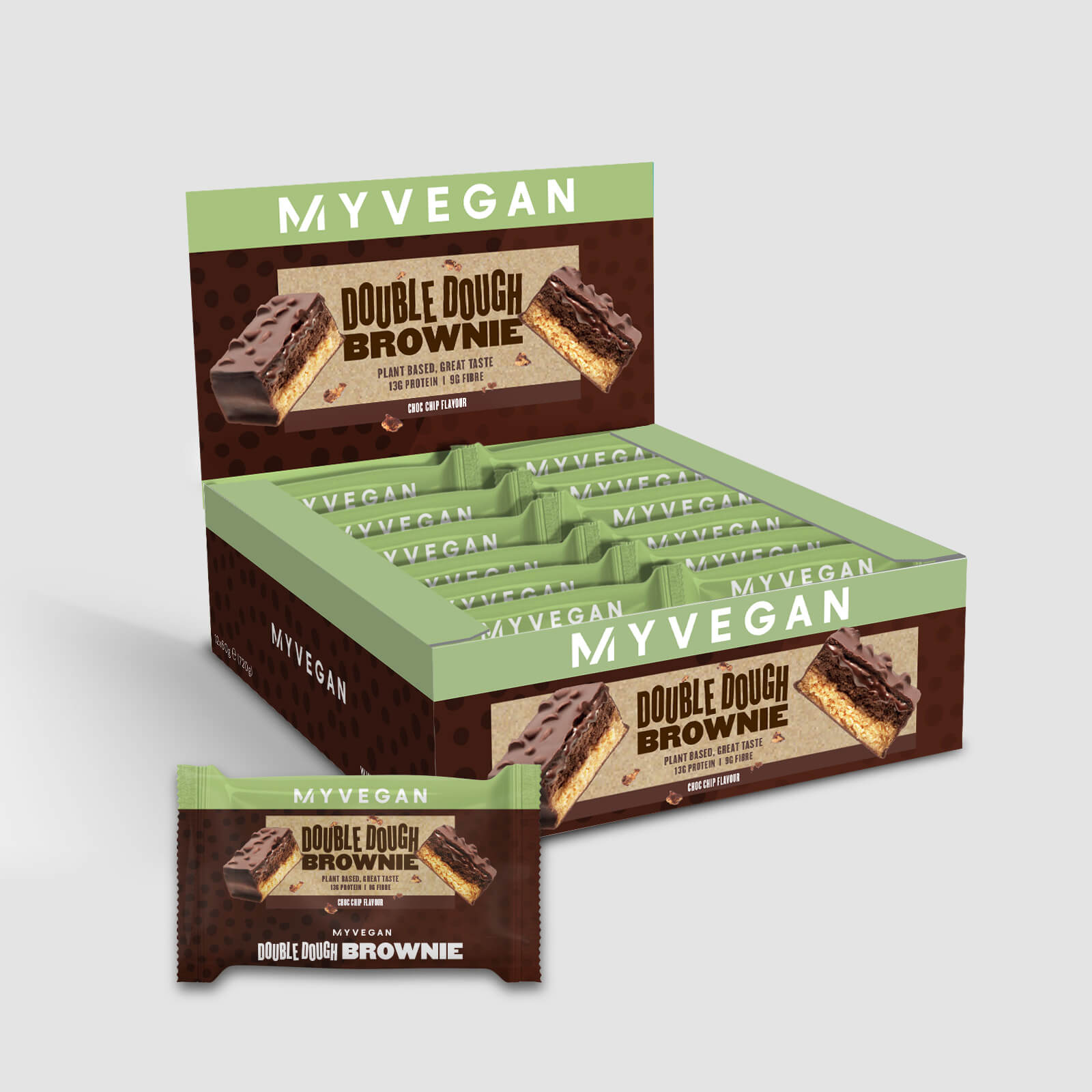 Double Dough Brownie végan