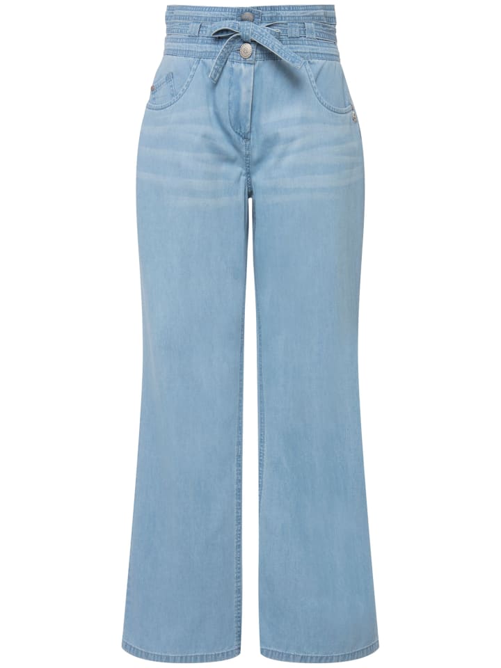 Ulla Popken Jeans in blue denim günstig kaufen