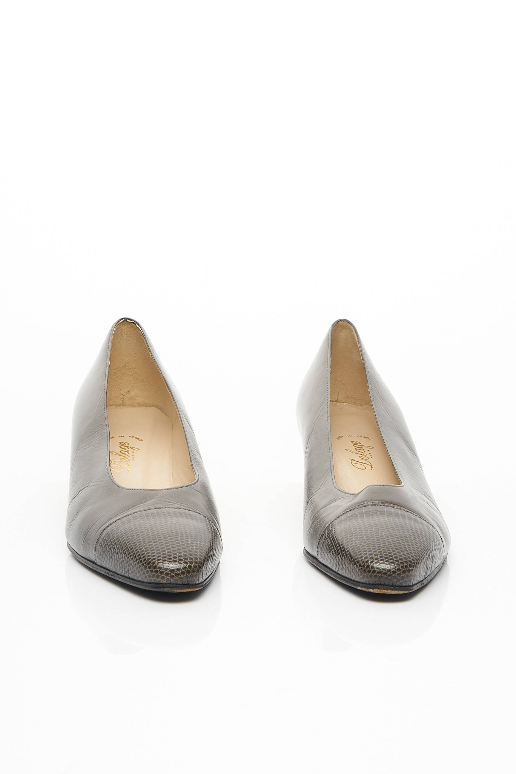 Delage Paris Escarpins Femme couleur gris
